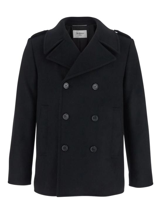26FW 생로랑 자켓 760649Y060W 1000 NOIR