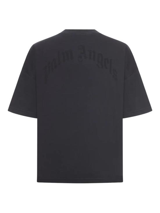 25FW 팜앤젤스 반팔 티셔츠 PMAA10HF25JER001 1310 BURGUNDY OFF WHITE - PALM ANGELS