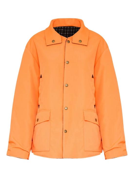 25FW 마르지엘라 S51AM0506MTN090 912 ORANGE FLUO BLACK CHECK