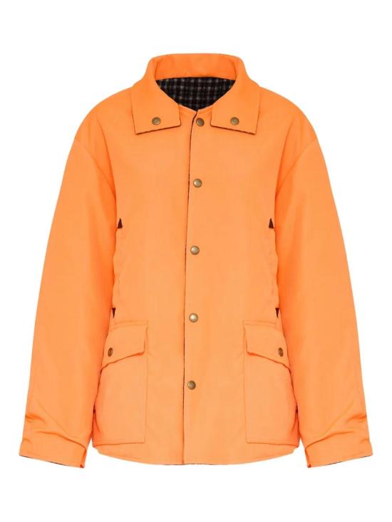 25FW 마르지엘라 S51AM0506MTN090 912 ORANGE FLUO BLACK CHECK