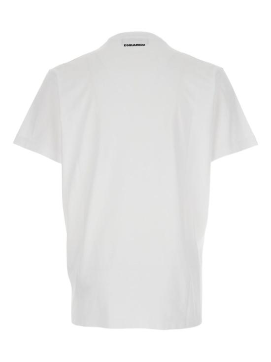 26FW 디스퀘어드2 반팔 티셔츠 S71GD1586D20020 100 WHITE - DSQUARED2