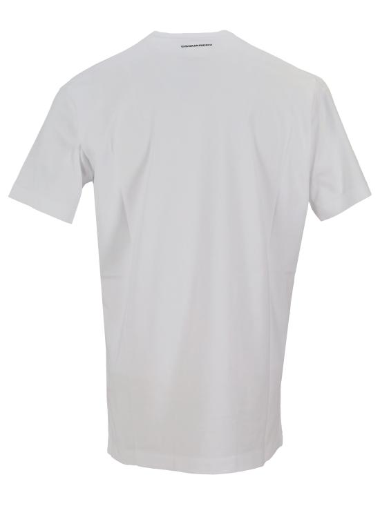 26FW 디스퀘어드2 반팔 티셔츠 S71GD1586D20020 100 WHITE - DSQUARED2