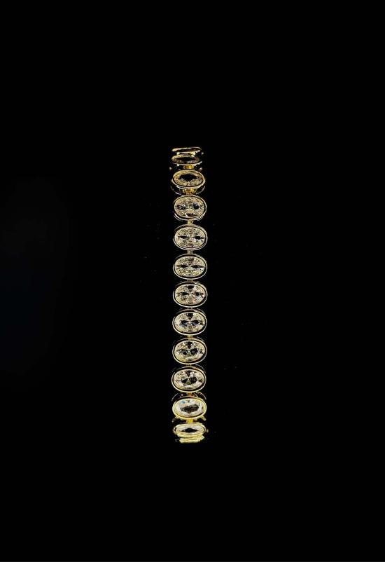  더 엔케이씨 스토어 팔찌 Nkc 스토어 오벌 컷 테니스 브레이슬릿 - The NKC Store