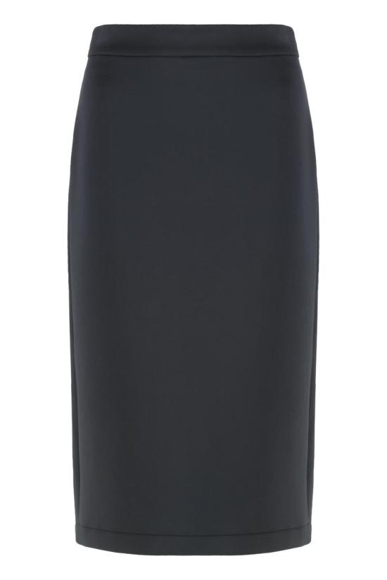 25FW 몽클레어 미디 스커트 K24038H0000189A8K 999 Black