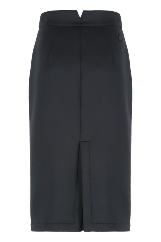 25FW 몽클레어 미디 스커트 K24038H0000189A8K 999 Black - MONCLER