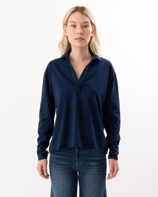  프랭크 앤 에일린 긴팔 티셔츠 프랭크 & 일린 패트릭 포포버 헨리 타이드 - FRANK & EILEEN