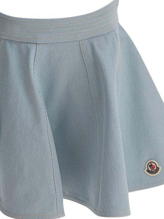 25SS [키즈] 몽클레어 스커트 2D00002 598KD711 Light blue - MONCLER