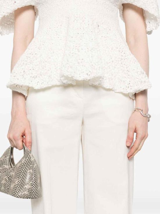  핑코 팔라초 팬츠 104929A0IMZ07 White - PINKO