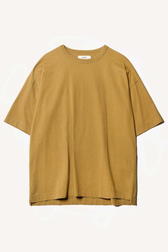  Kloke 반팔 티셔츠 클로크 올리브 오일 모노리스 유니섹스 티셔츠 - OTHER BRANDS