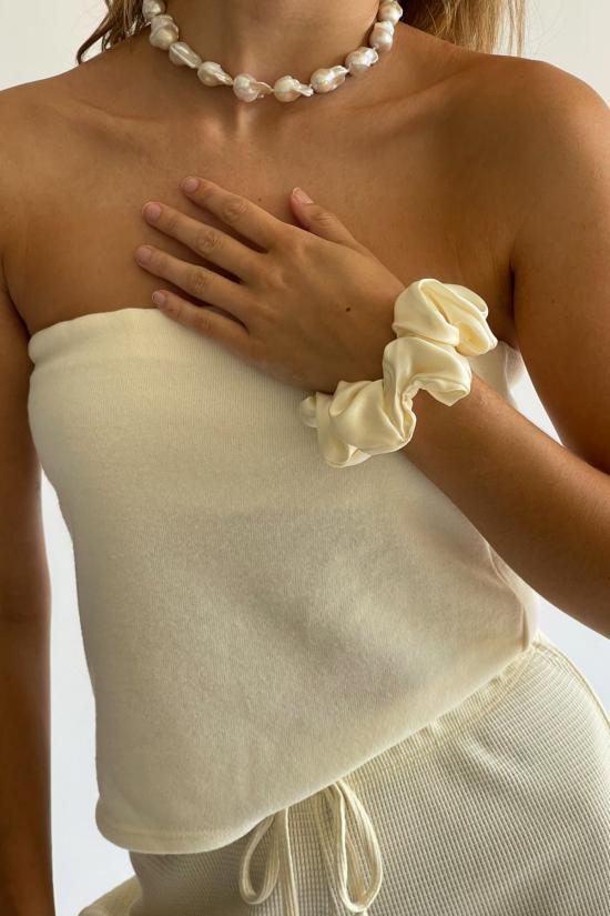  도니 헤어 액세서리 실크 스크런치 - DONNI.