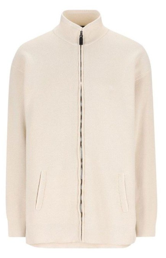 25SS 발렌시아가 집업 니트 812919T3363 9501 BEIGE