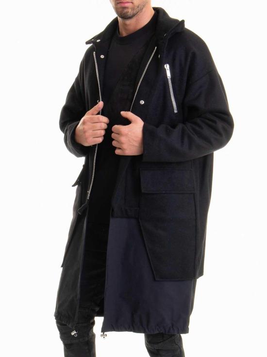 25FW 레스옴므 코트 LDO1000209U9000 Black - LES HOMMES