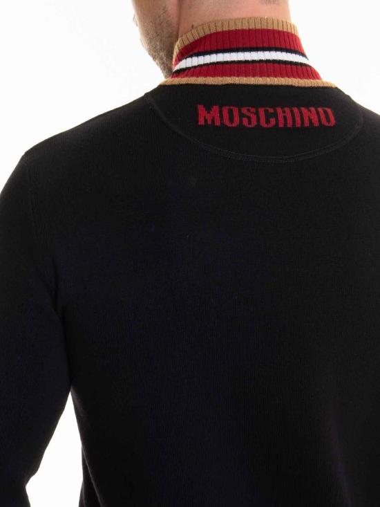 25FW 모스키노 스웨터 090670001555 Black - MOSCHINO