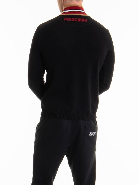 25FW 모스키노 스웨터 090670001555 Black - MOSCHINO