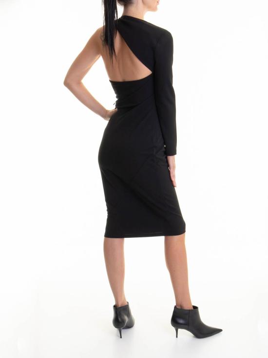  칼라거펠트 미디 스커트 246W1315999 Black - KARL LAGERFELD