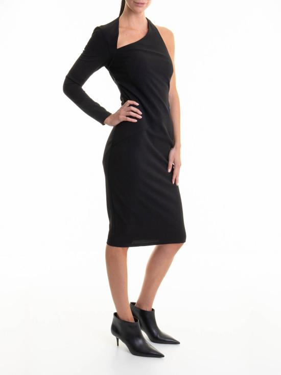  칼라거펠트 미디 스커트 246W1315999 Black - KARL LAGERFELD