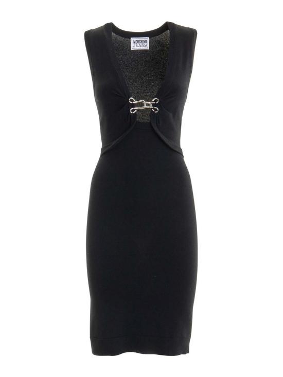 25FW 모스키노 미디 스커트 048782050555 Black