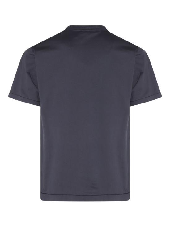 25FW 스톤 아일랜드 반팔 티셔츠 K2S152100027S0013 V0020 Blue - STONE ISLAND