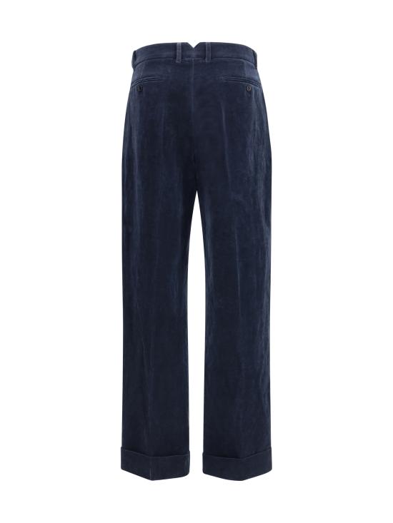 25FW 발렌티노 가라바니 스트레이트 팬츠 7V3RBN15AM2 FA8 BLUE - VALENTINO GARAVANI