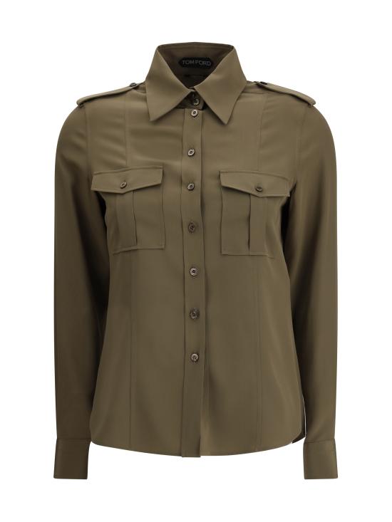 25FW 톰포드 셔츠 CA3310FAX1521 FG501 GREEN