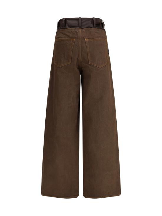 25FW 사카이 데님 팬츠 2507965 601 BROWN - SACAI