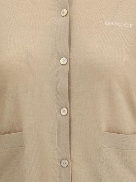 25FW 구찌 캐시미어 블렌드 가디건   830825XKEWD 2064 BEIGE - GUCCI