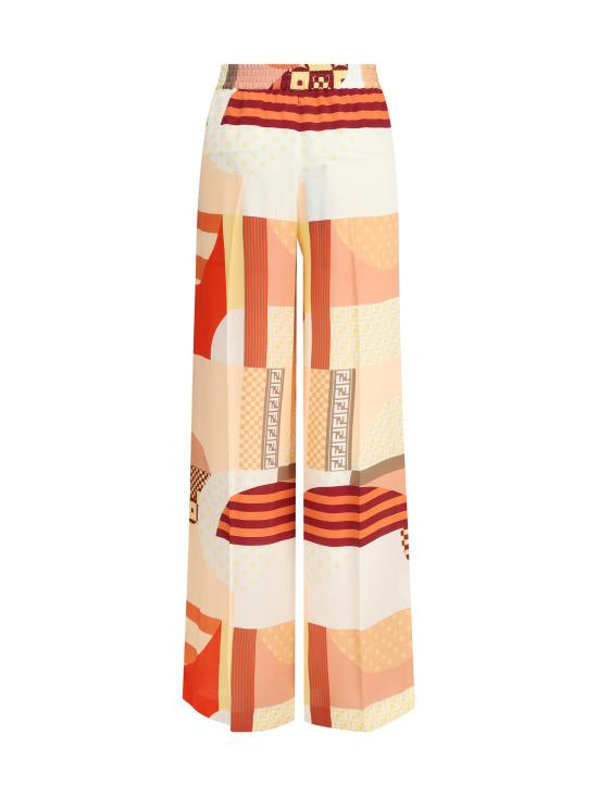 25FW 펜디 스트레이트 팬츠 FR6494AUQM F1SAW MULTICOLOUR - FENDI