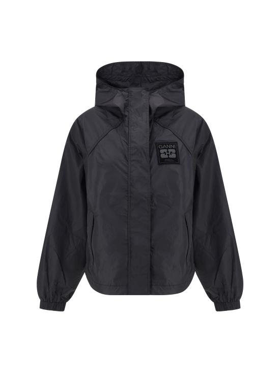 26SS 가니 자켓 W0736 099 BLACK