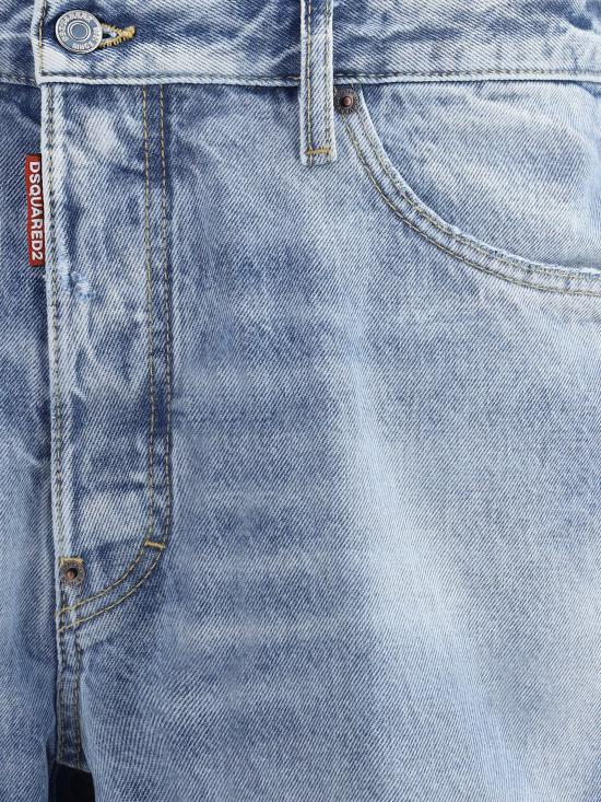 25FW 디스퀘어드2 숏팬츠 S74MU0917S30839 470 LIGHT BLUE - DSQUARED2