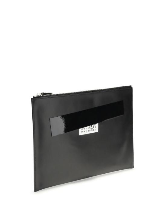 25FW MM6 메종마르지엘라 뉴메릭 클러치 SB6WF0013P8651 T8013 Black - MM6 MAISON MARGIELA