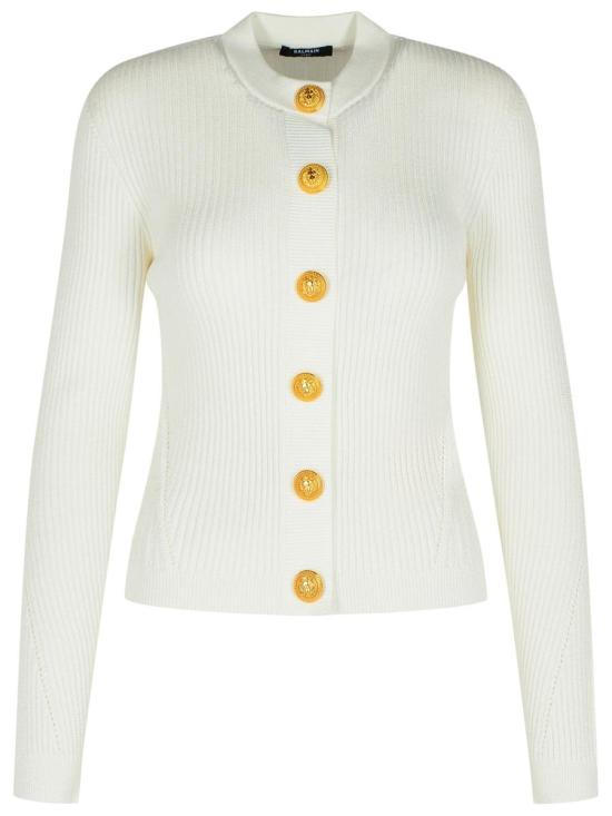 25FW 발망 가디건 FF0KL191KJ150FA WHITE