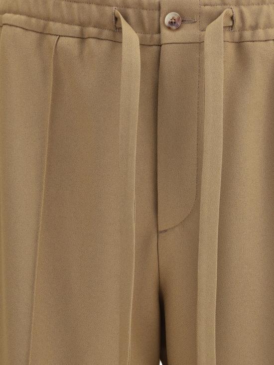 25FW 발렌티노 가라바니 스트레이트 팬츠 7V3RBN31AF4 DQ3 BROWN - VALENTINO GARAVANI