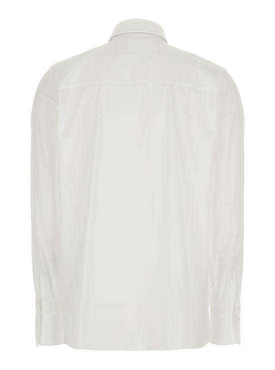 25FW 브루넬로 쿠치넬리 블라우스/셔츠 MP091MA606C159 White - BRUNELLO CUCINELLI