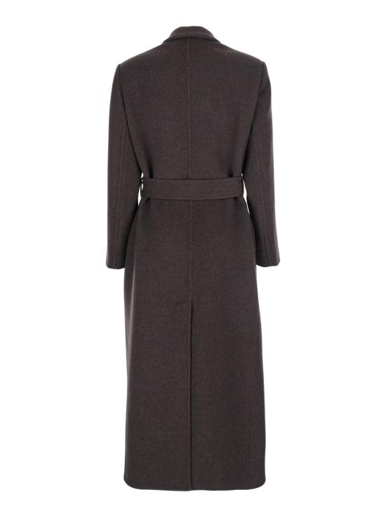25FW 브루넬로 쿠치넬리 코트 MD5329893C017 Brown - BRUNELLO CUCINELLI