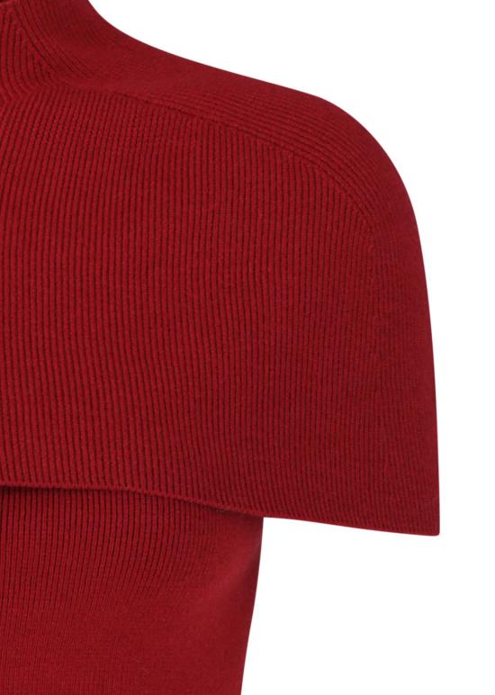  아모멘토 민소매 티셔츠 케이프 탑 & 반도 세트 - AMOMENTO