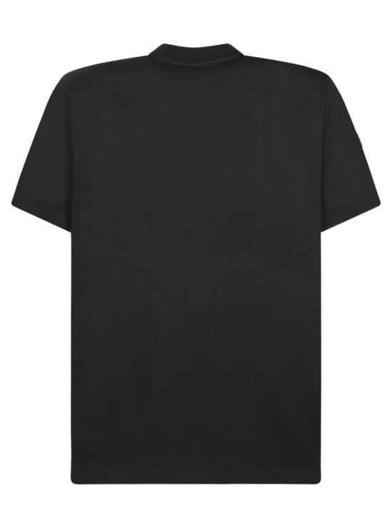 25FW 몽클레어 로고 코튼 티셔츠  8C0001389AJS998 BLACK DOM - MONCLER