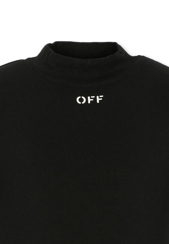 25FW [키즈] 오프화이트 탑 OGAB00AF25JER0011001 BLACK - OFF WHITE