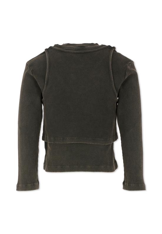 25FW [키즈] 오프화이트 탑 OGAB00BF25JER0010701 GREY - OFF WHITE