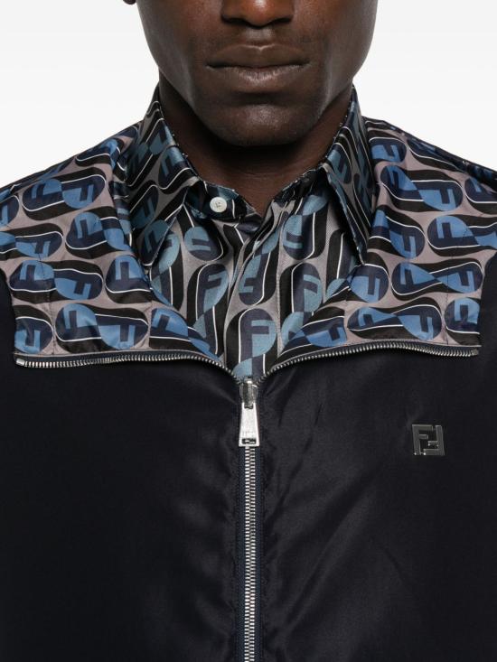  펜디 자켓 FAA615 AVIE F0QG0 GRAY DOM - FENDI