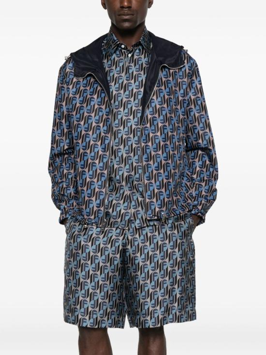  펜디 자켓 FAA615 AVIE F0QG0 GRAY DOM - FENDI