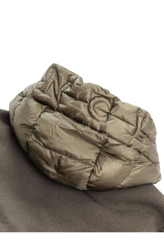 25FW 몽클레어 패딩 울 집업 후드 9B00006M1131825 OLIVE GREEN DOM - MONCLER