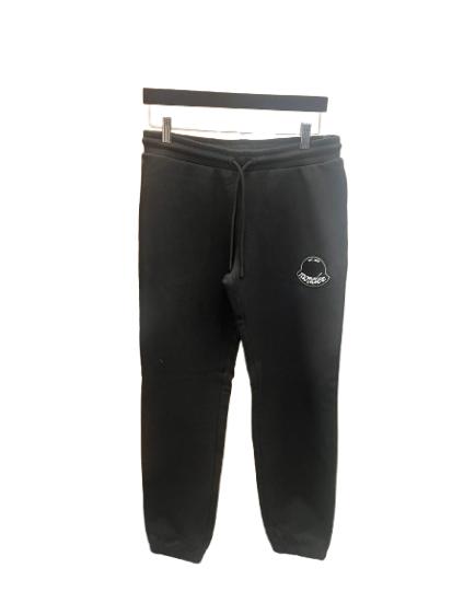25FW 몽클레어 로고 코튼 조거팬츠 8H0000589AZU998 BLACK DOM
