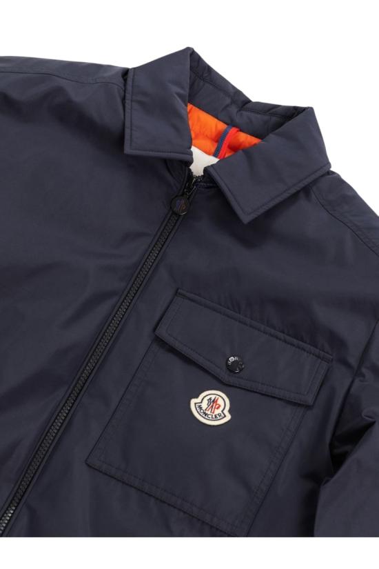 25FW 몽클레어 비전 다운 셔츠 자켓 1G000155987674S BLUE DOM - MONCLER