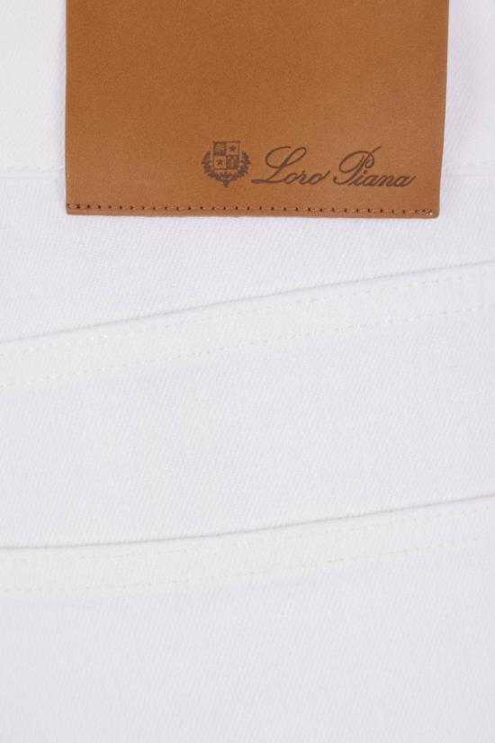 25FW 로로피아나 데님 팬츠 FAQ32181005 OPTICAL WHITE - LORO PIANA