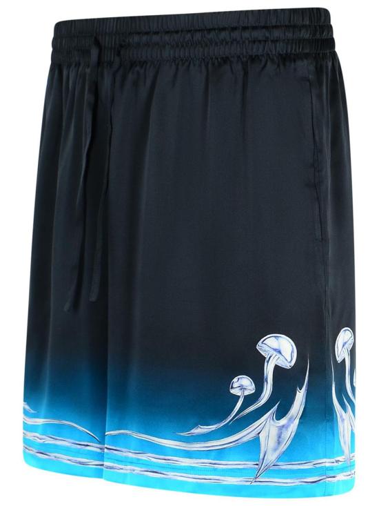 25FW 카사블랑카 스윔팬츠 M AW25 TR 012 04BLADES Black - CASABLANCA