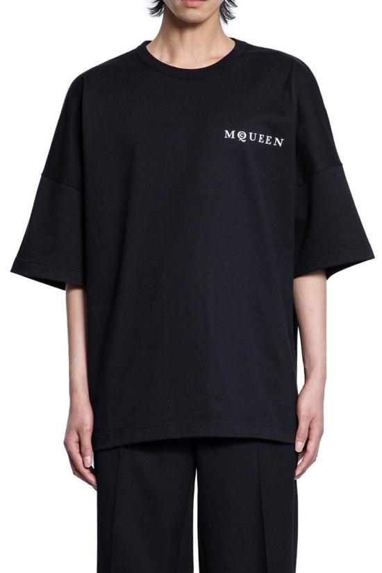 26SS 알렉산더 맥퀸 반팔 티셔츠 828434QTADE 0520 Multicolor