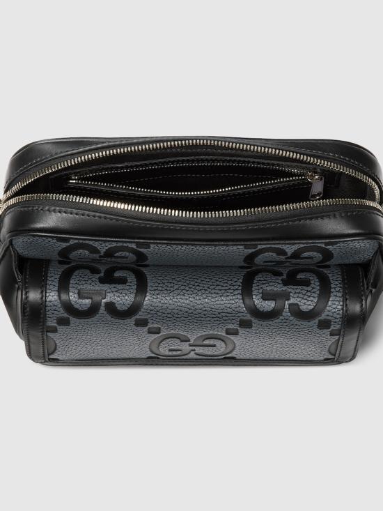 25FW 구찌 GG 점보 로고 크로스백 794088AAECE1046 GRAY DOM - GUCCI