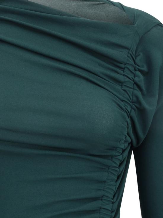 25FW 살바토레 페라가모 원피스 785370 005 GREEN - SALVATORE FERRAGAMO