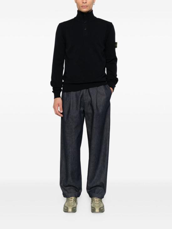 25FW 스톤 아일랜드 스웨터 K2S155100002S00A1V0020 BLUE - STONE ISLAND