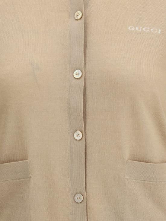 25FW 구찌 캐시미어 블렌드 가디건   830825XKEWD 2064 Beige - GUCCI